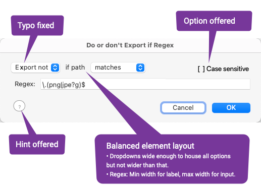 Graphic Converter Export or not if RegEx 3 Action dialog minor redesign.png