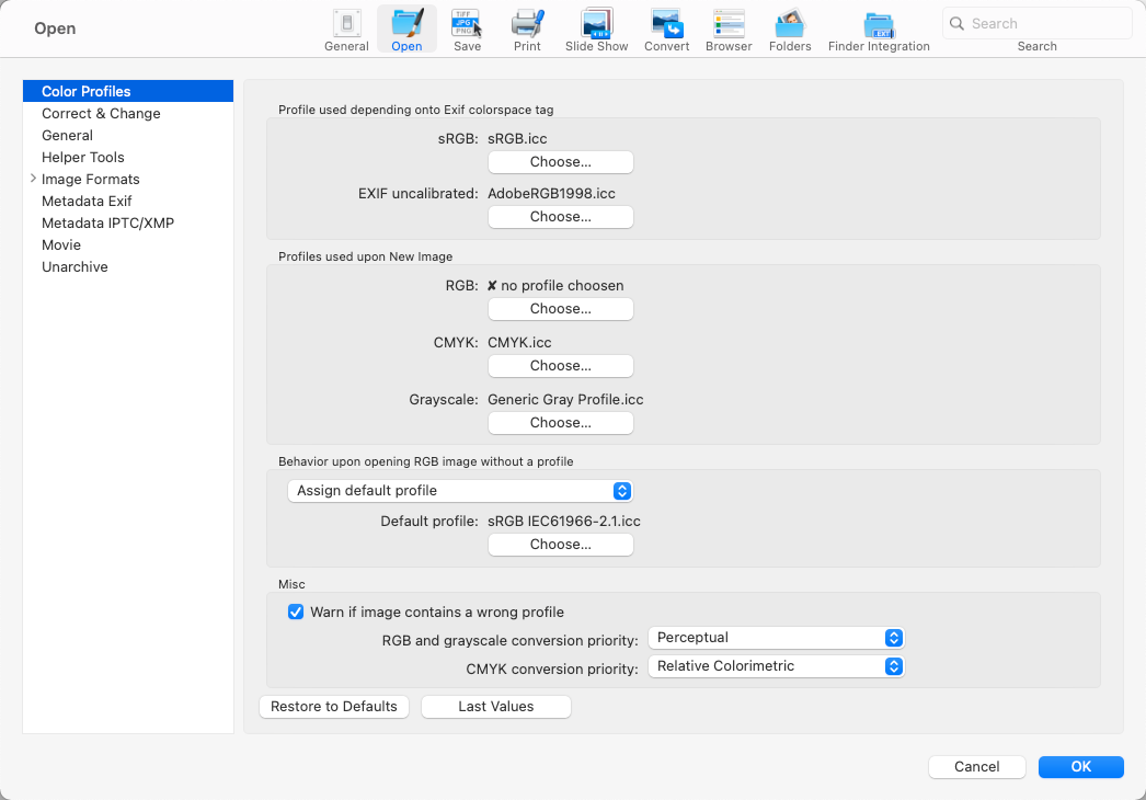 GraphicConverter Preferences Open ColorProfiles b5648.png