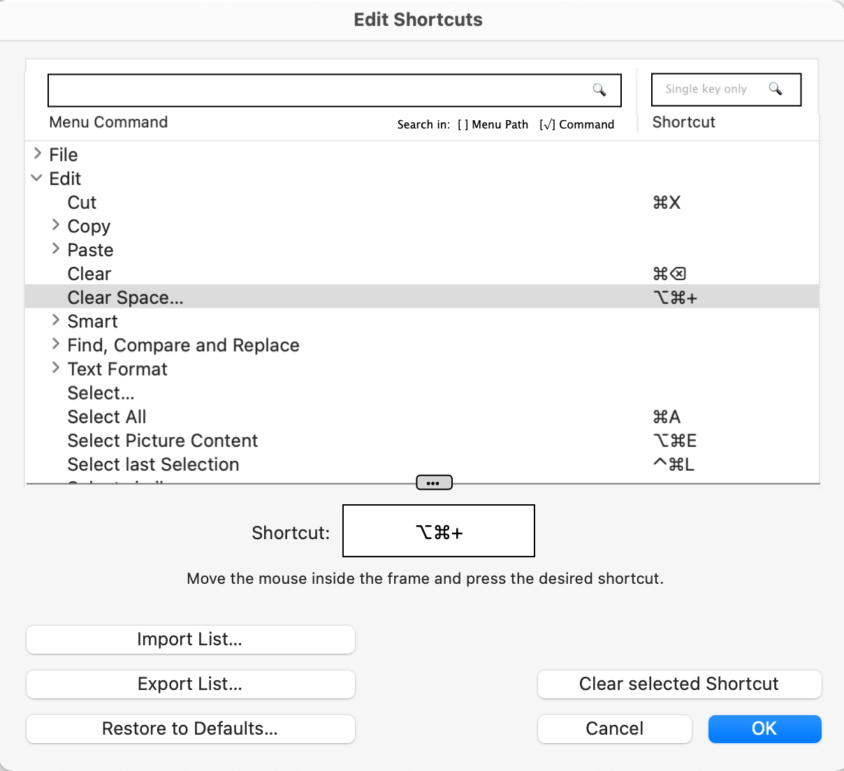 GraphicConverter - Edit Shortcuts - Redesign 2.png